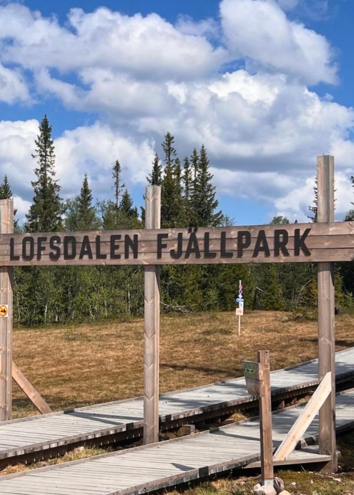 1125 Fjaellstugan Lofsdalen Bagian luar foto
